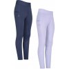 Jezdecké kalhoty HV Polo Jeggings Lotte full grip dětské violet