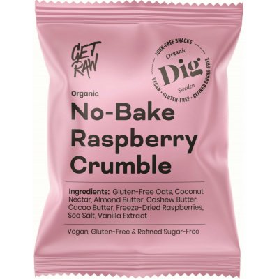 Dig Tyčinka ovesná nepečená s kousky malin BIO 35 g – Zboží Mobilmania