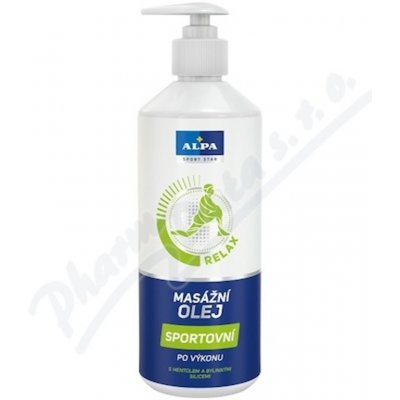 Alpa masážní olej základní 500 ml – Zbozi.Blesk.cz