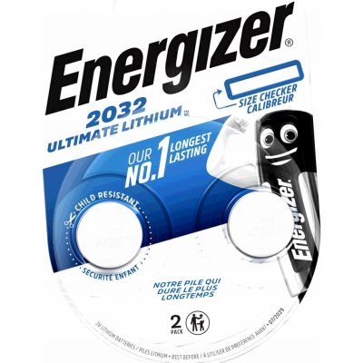Energizer Ultimate Lithium CR2032 2ks E301319300 – Zboží Živě