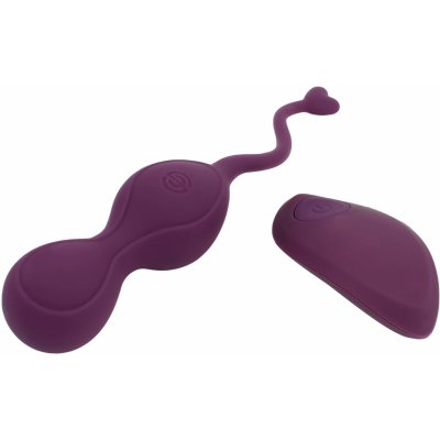 Vibrátory.cz Vibrating Love Balls Burgundy – Zboží Dáma