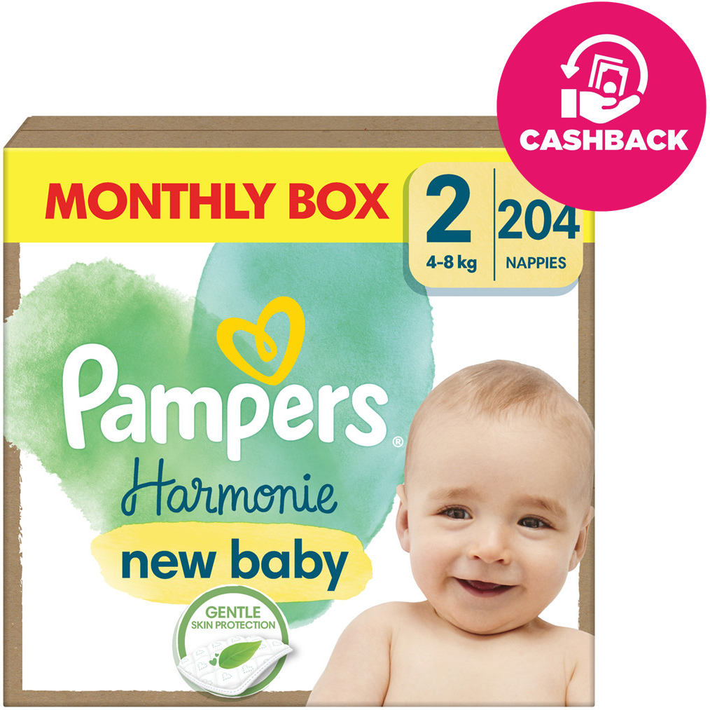 Pampers Harmonie 2 204 ks