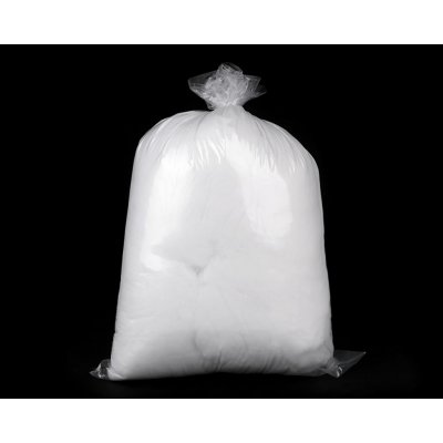 Textil Soldán viskózová vata 810362, bílá, 1000g, náplň, měkká, vysoko objemová – Zboží Mobilmania