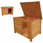 MacHook Psí bouda FLAT dřevěná 127 x 95 x 95 cm – Sleviste.cz