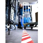 Tesa výstražná značkovací páska 50 mm × 33 m červeno-bílá – Zboží Dáma