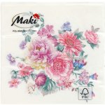 MAKI Ubrousky 33x33cm 3-vrstvé C 0535 01 20ks – Zboží Dáma