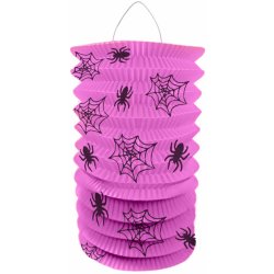 Rappa Lampion Halloween pavouci 15 cm