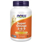 NOW Foods Super Omega 3-6-9 1200 mg 180 kapslí – Sleviste.cz