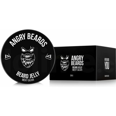 Angry Beards Beard Jelly Meky Gajvr želé do vousů 26 g – Zboží Mobilmania