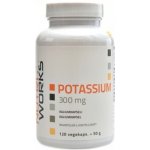 NutriWorks Potassium 300 mg 120 kapslí – Hledejceny.cz