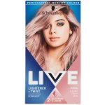 Schwarzkopf Live Lightener & Twist barva na vlasy Cool Lilac 104 50 ml – Zboží Mobilmania