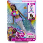Barbie Blikající mořská panna brunetka – Hledejceny.cz