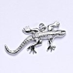 Čištín Stříbrný přívěsek ještěrka P 926 – Zboží Dáma