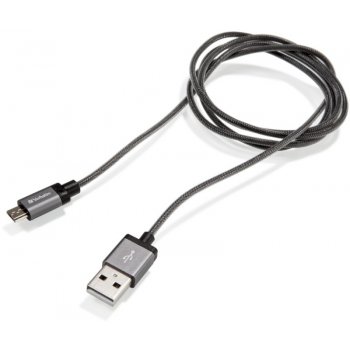 Verbatim 48856 USB 2.0 A M - micro B M, 1,2m, šedý