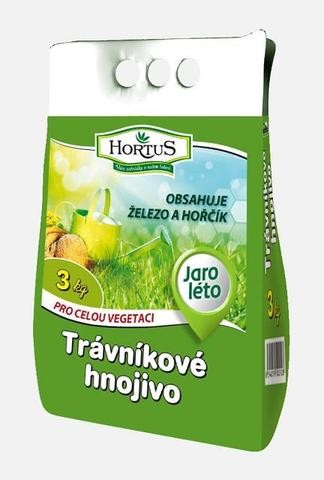 Hortus Trávníkové hnojivo NPK 15-5-5 3 kg