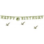 GIRLANDA VELKÁ JURSKÝ SVĚT HAPPY BIRTHDAY – Hledejceny.cz