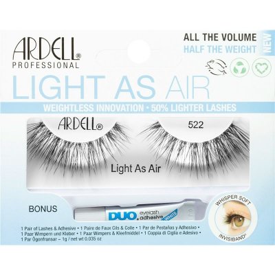 Ardell Light As Air 522 + lepidlo na řasy Duo 1g Black