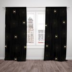 IMPAR Závěsy Spiderweb Gold (Rozměr : 140x250, Materiál: Blackout) – Hledejceny.cz