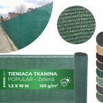 Strend Pro Stínící tkanina POPULAR.NET 1,2 x 10 m 150 g/m² 85 % – Zboží Mobilmania
