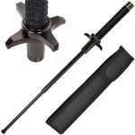 Outfit4Events Teleskopický obušek Blackfield 26“ z oceli a tvrzené pryže – Zboží Dáma