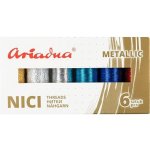 Sada vyšívacích nití Ariadna Talia (3x150,3x250m) - Metallic SKy Silva – Zboží Dáma