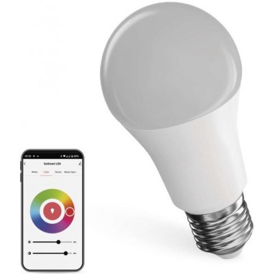 Emos Chytrá LED žárovka GoSmart A60 E27 11 W 75 W 1 050 lm RGB stmívatelná Zigbee – Zboží Živě