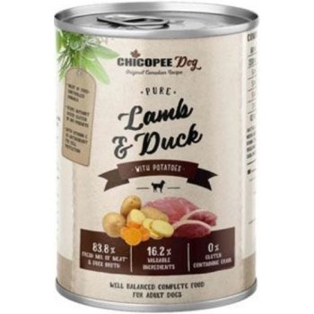 Chicopee Dog Pure Lamb&Duck 0,8 kg