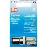 Náhradní LED žárovka do šicích strojů (bajonet B15d) - PRYM – Zboží Dáma