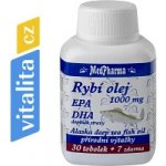 MedPharma Rybí olej 1000 mg + EPA + DHA 37 kapslí – Hledejceny.cz
