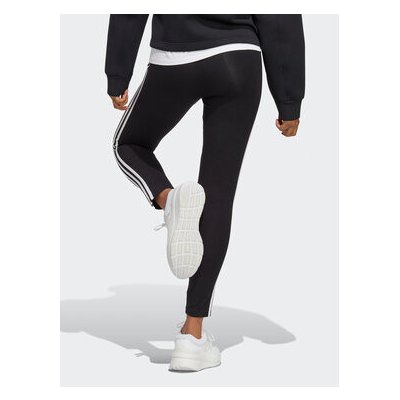 adidas Legíny Essentials 3-Stripes High-Waisted Single Jersey Leggings IC7151 Černá – Zbozi.Blesk.cz