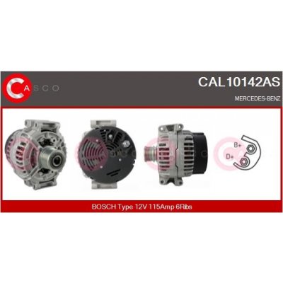 CASCO generátor CAL10142AS