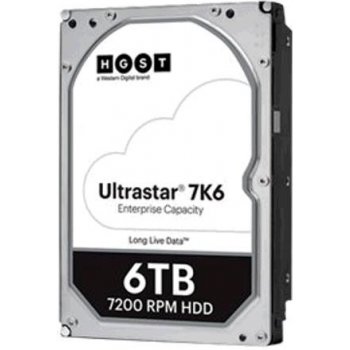 WD Ultrastar 6000GB, 3,5", 7200rpm, HUS726T6TALN6L4