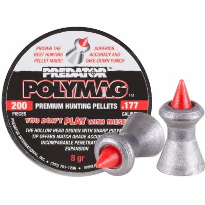 Diabolky JSB Predator PolyMag Plastic Tip Pellets 4,5 mm 200 ks – Zboží Dáma Diabolky JSB Predator PolyMag Plastic Tip Pellets 4,5 mm 200 ks – Zboží Dáma