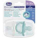 Chicco silikon dudlík physio luxe 2ks modrá – Hledejceny.cz