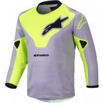 Alpinestars Racer VEIL KIDS šedo-žlutý | Zboží Auto