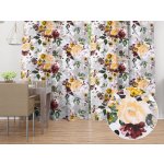 Biante Bavlněný závěs Sandra SA-217 Velké žluté květy 150x200 cm – Zboží Mobilmania