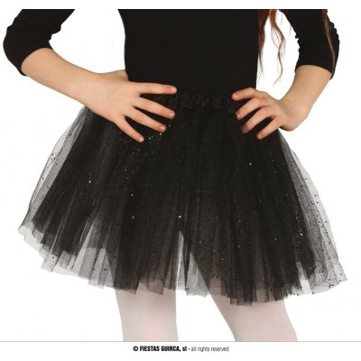 sukně se třpytkami černá – Zboží Mobilmania