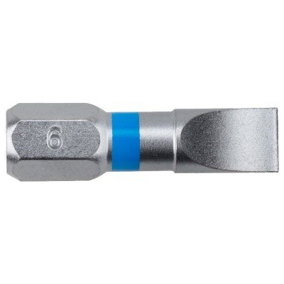 Standartní bit s plochou drážkou PL 6 x 25 mm Blue SUPER LOCK 2 ks Narex – Zboží Mobilmania