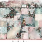 Blok podkladových papírů Studio Light "Christmas Blush", 20,3x20,3 cm, 36 l. – Zbozi.Blesk.cz