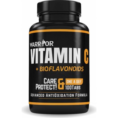 Warrior Vitamin C + Bioflavonoids 100 tablet – Hledejceny.cz