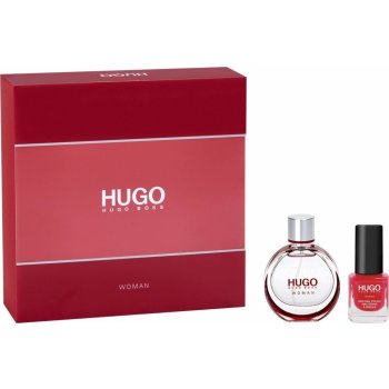 Hugo Boss Hugo Woman EDP 30 ml + lak na nehty červený 4,5 ml dárková sada  od 1 103 Kč - Heureka.cz