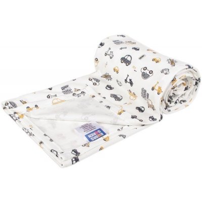 KAARSGAREN Letní deka smetanová autíčka – Sleviste.cz