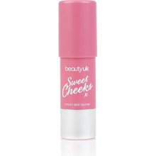 Beauty UK Tvářenka Krémová Sweet Cheeks 5 Raspberry Ripple 6 g