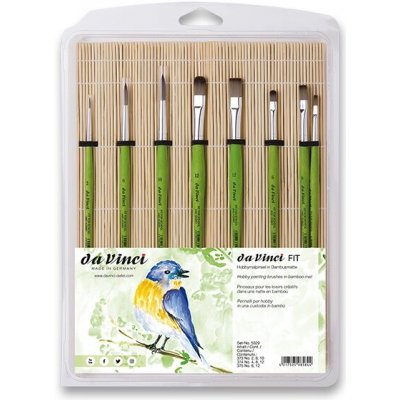 da Vinci Fit Synthetics - štětec - sada 8 ks – Zboží Dáma