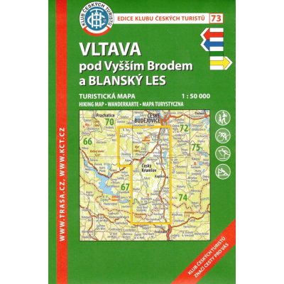 KČT 73 Vltava pod Vyšším Brodem 6.vyd. – Hledejceny.cz