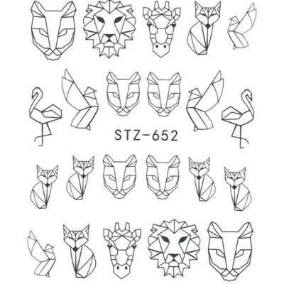 Starnails Vodolepky na nehty Animals STZ-652 – Hledejceny.cz