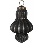 Clayre & Eef Granitová antik skleněná vánoční ozdoba stromek Noirre Ø 7*12 cm – Hledejceny.cz