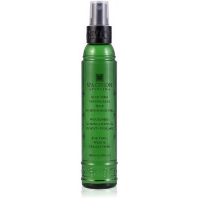 Spa Ceylon Aloe Vera Watergrass Vyživující Olej na Vlasy 100 ml – Hledejceny.cz