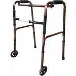 REHAFUND Odlehčené 3-funkční chodítko RF-131 bronzové – Sleviste.cz