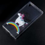 Pouzdro Texture gelové Sony Xperia L1 - jednorožec – Zboží Živě
